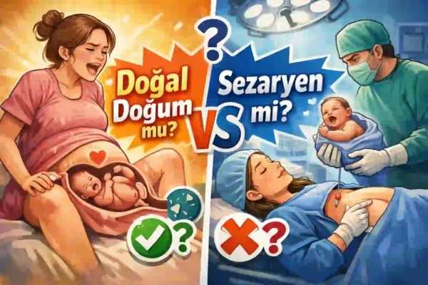 Vajinal doğum mu sağlıklı sezaryen mi?