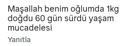 erken doğum