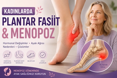 Kadınlarda Plantar Fasiit & Menopoz