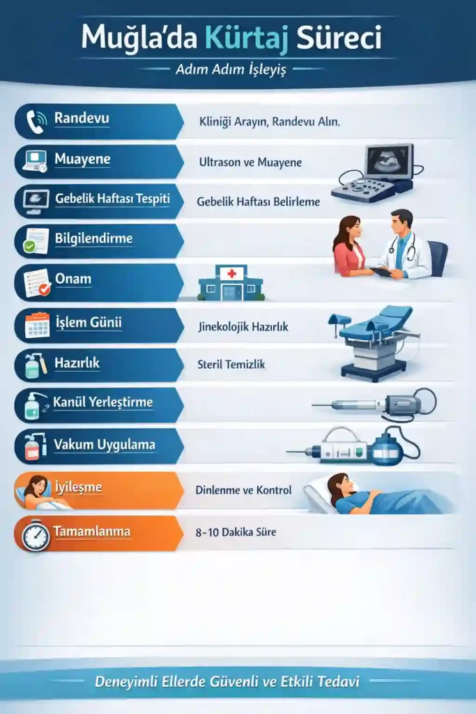 Muğlada kürtaj süreci