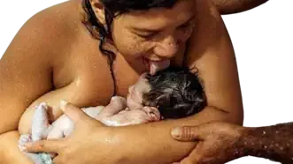 Doğumda Bebeğin Vajinayı Yalayarak Çıkması