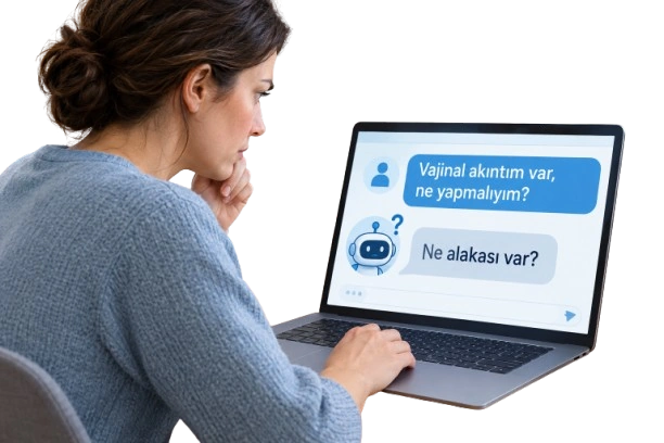 yapay zeka vajinal akıntı