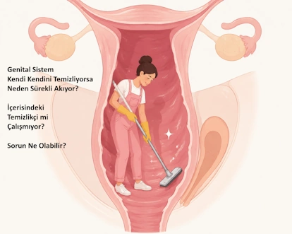 Vajinal Akıntı Her Gün Olur mu? Sağlıklı Vajina Sessizdir, Sizin Değil mi?