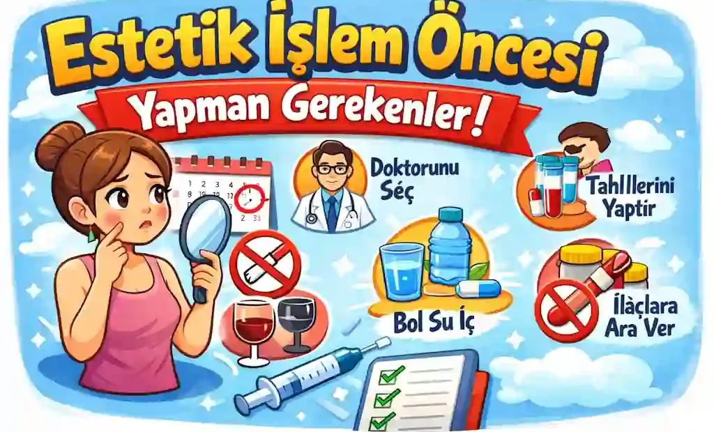 Estetik İşlem Öncesi Yapman Gerekenler – Muğla