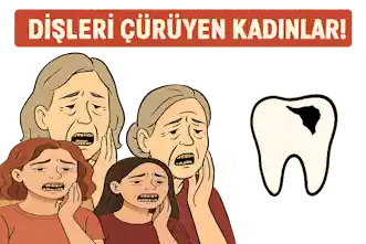 Dişleri Çürüyen Kadınlar !