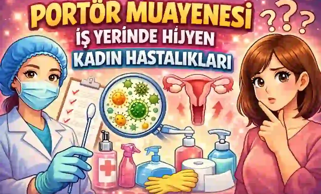 Portör Muayenesi İş Yerinde Hijyen Kadın Hastalıkları