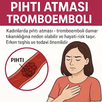 Kadınlarda Pıhtı Atması – Tromboemboli