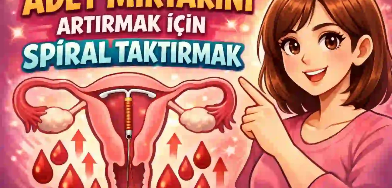 Adet miktarını artırmak İçin spiral taktırmak