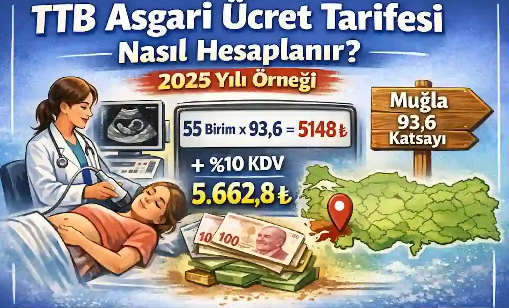 Kadın Doğum Doktoru TTB Asgari Muayene Ücreti