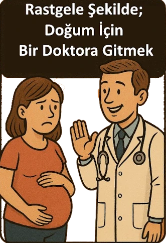 Rastgele Şekilde; Doğum İçin Bir Doktora Gitmek