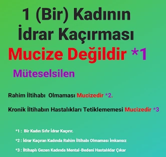 İdrar kaçırmak: Sağlıklı kadının idrar kaçırması, yaygın durum değildir. Sürekli idrar kaçıran kadının rahim iltihabı olmaması imkansız olup, rahim iltihabı nedeniyle tedavi almamaları ise dikkate değer durumdur. İdrar kaçırmayla birlikte kronik rahim iltihabının başka hastalıkları tetiklememesi ayrıca önemlidir. Kadının sağlığıyla ilgili trajik olaylara zemin hazırlamaktadır.İdrar kaçırma, pelvik taban kaslarının zayıflığı veya stres nedeniyle idrarın kontrolünü kaybetmesi, doğum hasarı, menopoz sonucunda ortaya çıkabilir. Kadınlar, günlük aktivitelerini etkileyen durumla mücadele etmek zorunda kalabilirler. Ancak, idrar kaçırma sorunu yaşayan kadının aynı zamanda rahim iltihabı olduğu halde tedavi için gelmemesi; idrar kaçırma trajik olayının ne kadar büyük problem olduğunu, rahim iltihabını gölgede bırakarak, ötelenmesine sebep olduğunu hekimlere göstermektedir.Rahim iltihabı, rahim iç yüzeyindeki iltihaplanmadır, kadınların yaşadığı ciddi sağlık sorunudur. Kronik rahim iltihabı, vajinal enfeksiyonlara, diğer jinekolojik sorunlara neden olabilir. Kronik İdrar kaçırmayla ilişkili olan kadında gelişmiş kronik  rahim iltihabının başka hastalıkları tetiklememesi, mucizedir. Gerçek hayatta mucizeler olmadığından dolayı idrar kaçırma + PID birlikteliği kadınlarda başka başka hastalıkları tetiklemektedir.Kadınların sağlık durumlarını göz önünde bulundurmaları, idrar kaçırma, rahim iltihabı gibi sorunlarla ilgili olarak uzman sağlık profesyonellerinden yardım almaları gerektiğini vurgular. Kadınlar sağlık sorunlarının tedavi edilebileceğini, mucizevi sonuçlara yol açabileceğini bilmelidirler.